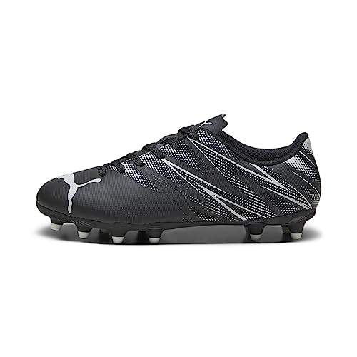 PUMA Unisex Kinder Attacanto Fg/Ag Jr Fußballschuhe, Puma Black Silver Mist, 33 EU von PUMA