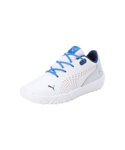 PUMA Jugendliche BMW M Motorsport Drift Cat Decima Motorsportschuhe 31White Silver Mist Pop Red Gray von PUMA