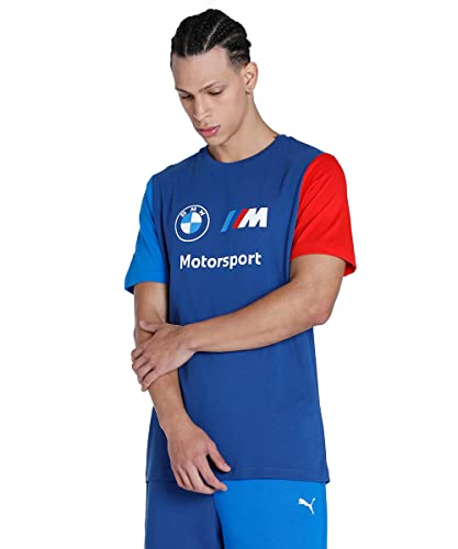 PUMA BMW Motorsport Logo Herren T Shirt, Größe:XXL, Farbe:Blau von PUMA