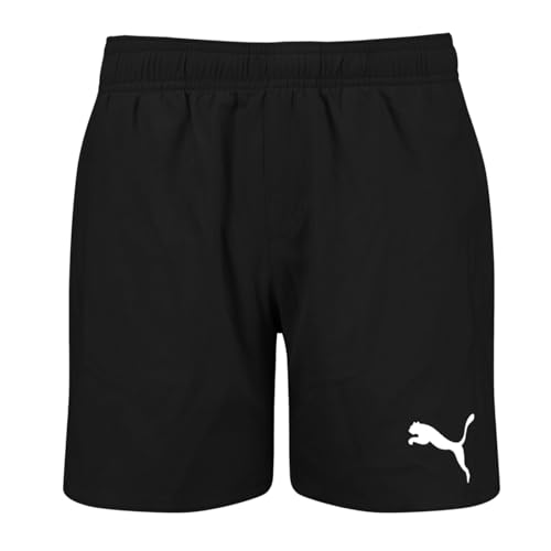 PUMA Jungen Medium Length Shorts Swim Trunks, Black, 140 von PUMA