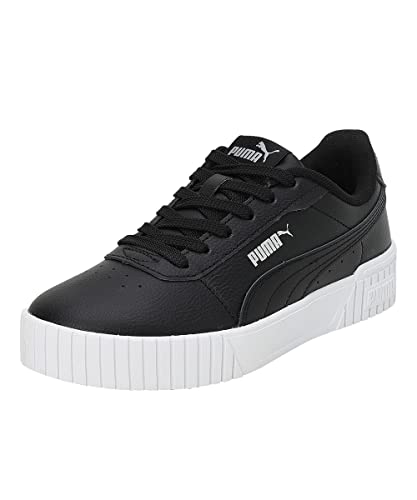 PUMA Carina 2.0 Jr Sneaker, Black Black Silver, 38 EU von PUMA