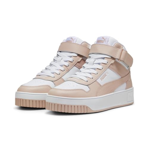 PUMA Carina Street Mid Sneakers Damen, White-Rose Quartz, 40 EU von PUMA