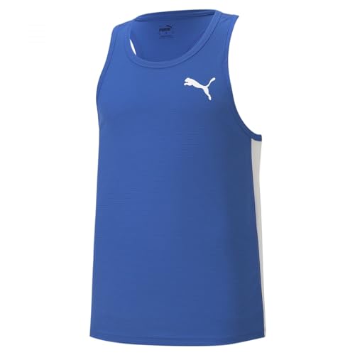 PUMA Cross The Line 2.0 Singlet Blau Weiss F04 von PUMA