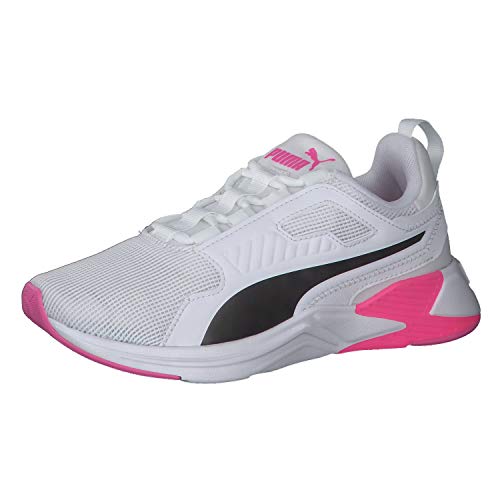 PUMA Damen Disperse Xt WN's Gymnastikschuh, White Luminous Pink, 42 EU von PUMA