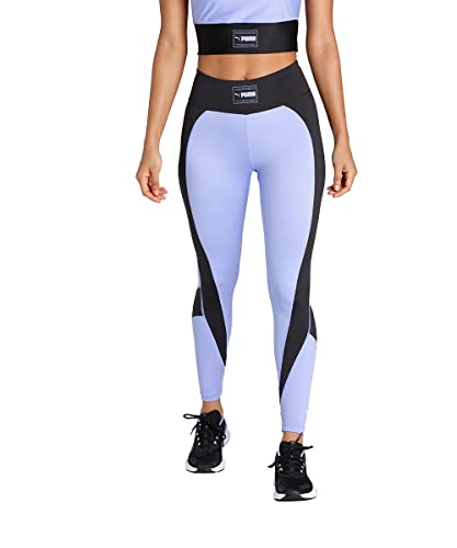 PUMA Damen Fit High Waist 7/8 Trainings-Leggings XSElektro Purple Black PUMA Damen Fit High Waist 7/8 Trainings-Leggings XSElektro Purple Black von PUMA