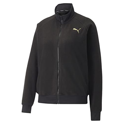 PUMA Damen Fit Sherpa Trainingsjacke schwarz M von PUMA