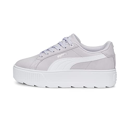 PUMA Damen Karmen Turnschuhe, Spring Lavender Puma White Puma Silver, 40.5 EU von PUMA