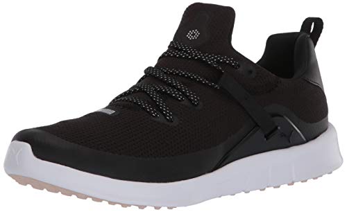 PUMA Damen Laguna Fusion Sport Golfschuh, schwarz/weiß, 35.5 EU von PUMA