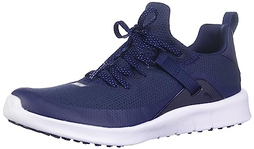 PUMA Damen Laguna Sport Golfschuh, Peacoat Silver, 41 EU von PUMA