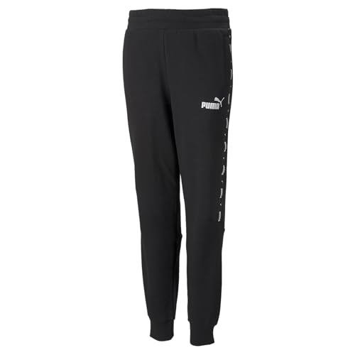 PUMA ESS+ Tape Sweatpants Kinder Sweathose Jogginghose 849205 01 schwarz, Bekleidung:152 PUMA ESS+ Tape Sweatpants Kinder Sweathose Jogginghose 849205 01 schwarz, Bekleidung:152 von PUMA
