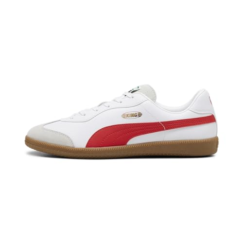 PUMA Erwachsene King 21 IT Fußballschuhe 44.5White Red von PUMA