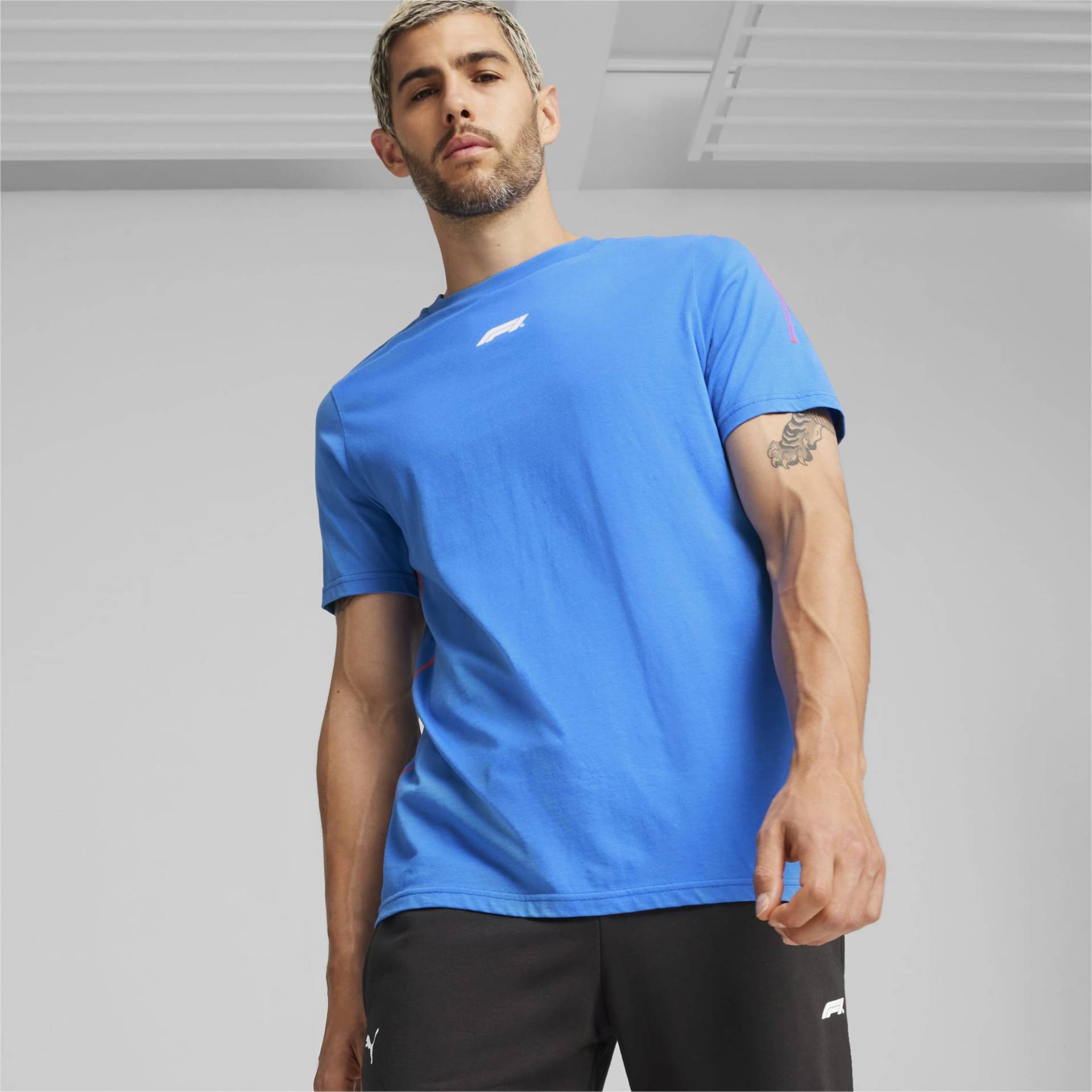 PUMA F1® Motorsport T-Shirt Herren, Blau, Größe: L, Kleidung von PUMA