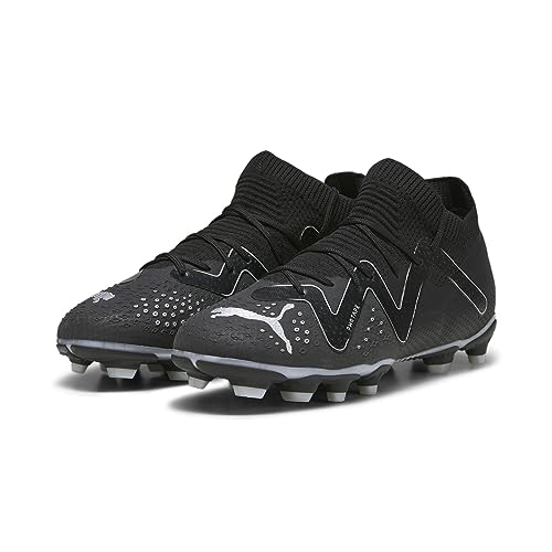 PUMA Future PRO FG/AG JR Fussballschuh, Black Silver, 28 EU von PUMA