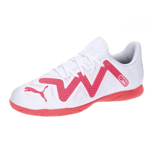 PUMA Future Play It Jr Fussballschuh, White Fire Orchid, 37 EU PUMA Future Play It Jr Fussballschuh, White Fire Orchid, 37 EU von PUMA