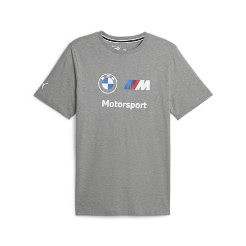 PUMA Herren BMW M Motorsport ESS Logo-T-Shirt XXLMedium Gray Heather von PUMA