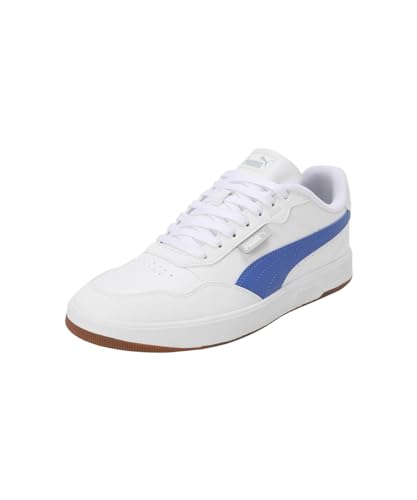 PUMA Herren Court Ultra LITE Sneaker White-ROYAL Sapphire-Platinum Gray38 EU von PUMA