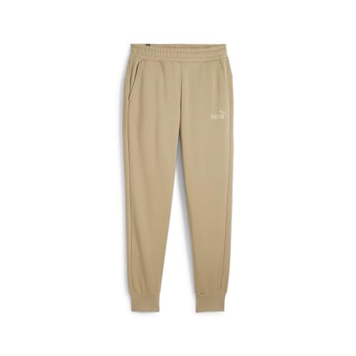 PUMA Herren ESS Logo Pants FL Cl (S) Strickhose, Prairie Tan, XL von PUMA