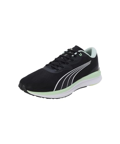 PUMA Men's Sport Shoes ELECTRIFY NITRO 2 RUN 75 Road Running Shoes, PUMA BLACK-LIGHT MINT-PUMA GOLD, 43 von PUMA