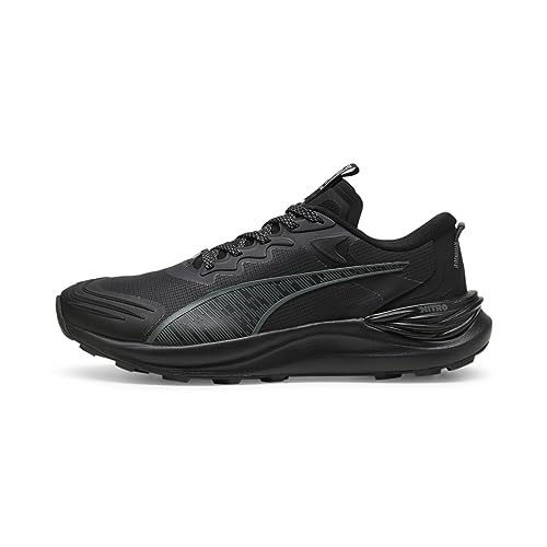 Puma Men Electrify Nitro 3 Tr Road Running Shoes, Puma Black-Mineral Gray, 47 EU von PUMA