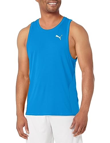 PUMA Herren Run Favorite Singlet T-Shirt, Dunkelblau, XL von PUMA