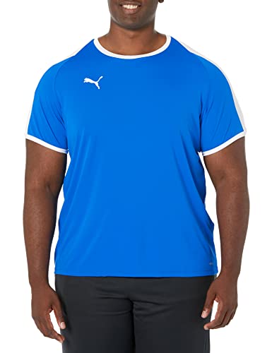 PUMA Herren Liga Trikot, Electric Blue Lemonade / White, Mittel von PUMA