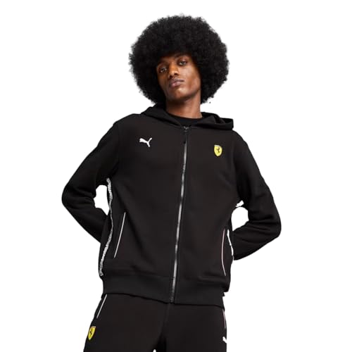 PUMA Herren Scuderia Ferrari HP Race Sweatjacke L, Black PUMA Herren Scuderia Ferrari HP Race Sweatjacke L, Black von PUMA