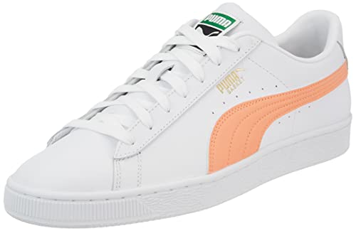 PUMA Herren Sneaker, Puma White Peach Pink, 37 EU von PUMA