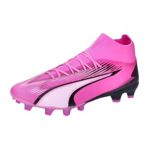 Puma Men Ultra Pro Fg/Ag Soccer Shoes, Poison Pink-Puma White-Puma Black, 44.5 EU von PUMA