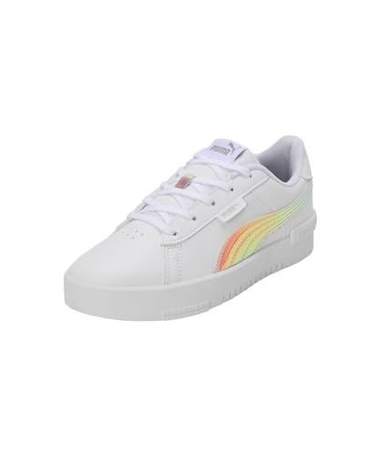 PUMA Jada Holo PS Sneaker, White White Silver, 28 EU von PUMA