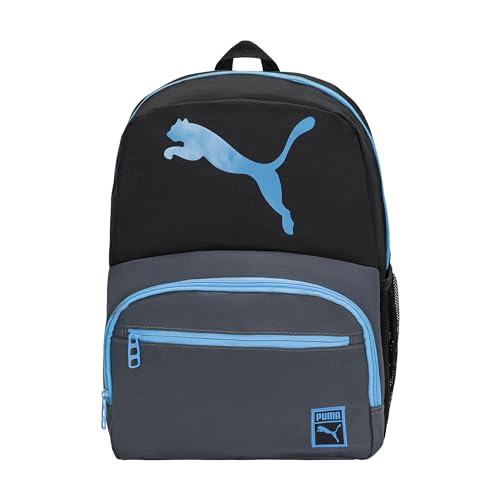 PUMA Jungen Cyclone Jr. Kids Backpack Kinderrucksack, Rucksack schwarz/blau, Jugend von PUMA