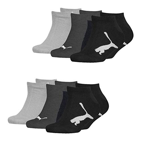 PUMA KIDS BWT SNEAKER Socken Multipack 6er Pack (as3, numeric, numeric_35, numeric_38, regular, schwarz) von PUMA