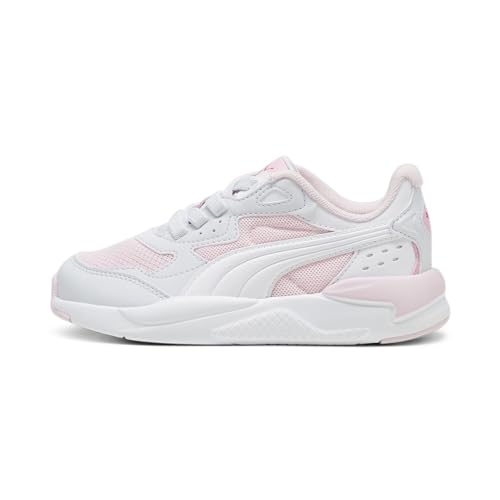 PUMA Kinder X-Ray Speed AC Sneakers 35Whisp of Pink White Silver Mist Gray von PUMA