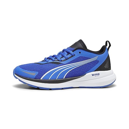 PUMA Kruz Nitro Jr Sneaker, Ultra Blue White Silver, 35.5 EU von PUMA