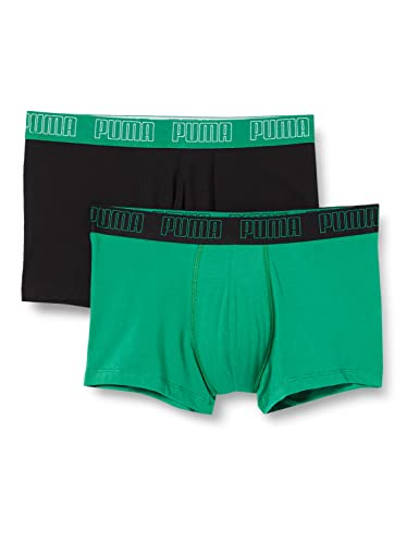 PUMA Herren Trunk Unterwäsche, Grün, S (2er Pack) von PUMA