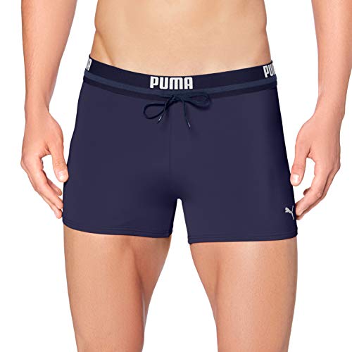 PUMA Herren Puma Logo Men's Swimming Swim Trunks, Navy, XL EU von PUMA