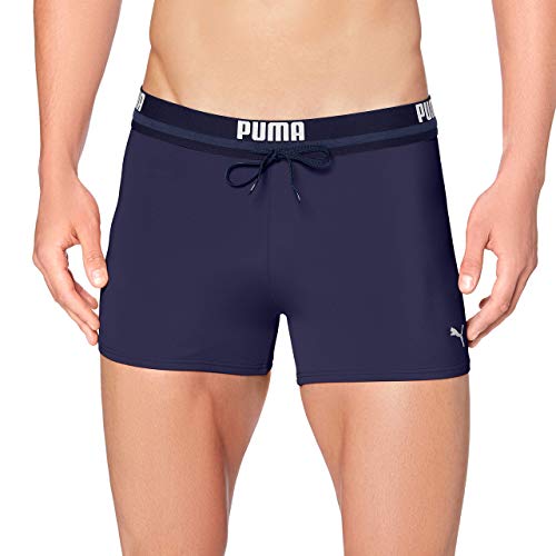 PUMA Herren Puma Logo Men's Swimming Swim Trunks, Navy, XL EU von PUMA