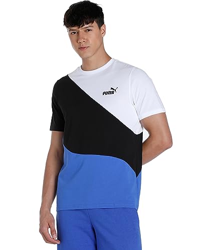 PUMA Power Cat T-Shirt Herren T-Shirt, Royal Sapphire Blue, L von PUMA