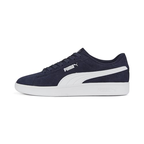 PUMA Unisex Kids' Fashion Shoes SMASH 3.0 SD JR Trainers & Sneakers, PUMA NAVY-PUMA WHITE, 38.5 von PUMA