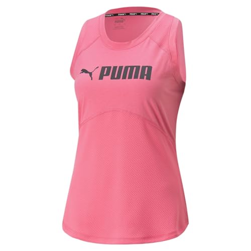 PUMA T-Shirts/Tanks Damen Shirt Fit Logo Tank Sunset PINK XS von PUMA