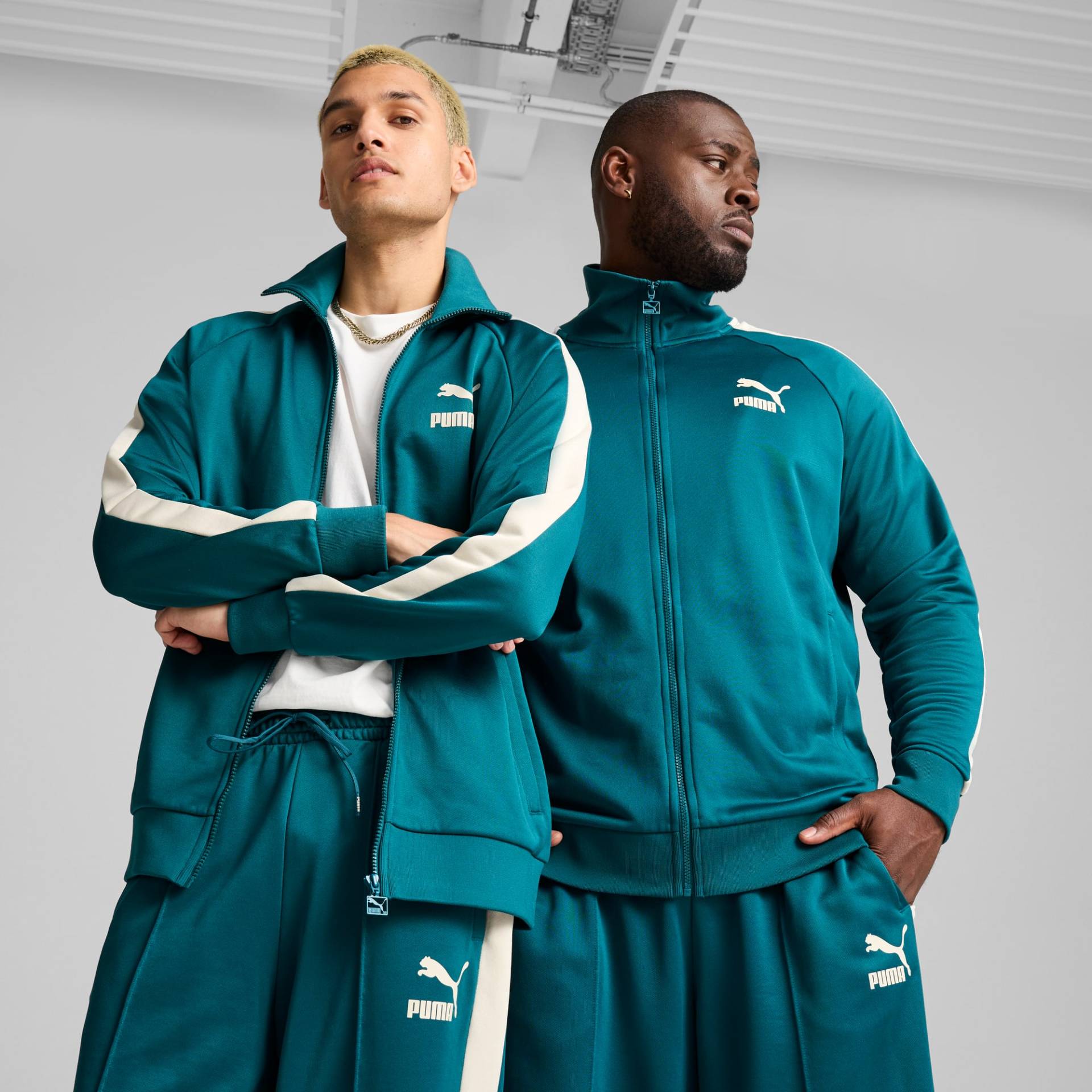 PUMA T7 ICONIC Trainingsjacke Herren, Grün, Größe: 3XL, Kleidung PUMA T7 ICONIC Trainingsjacke Herren, Grün, Größe: 3XL, Kleidung von PUMA