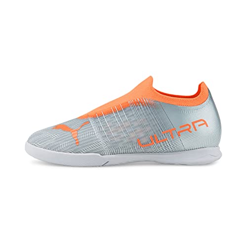 PUMA Ultra 3.4 IT Jr Fussballschuh, Diamond Silver-Neon Citrus, 38 EU von PUMA