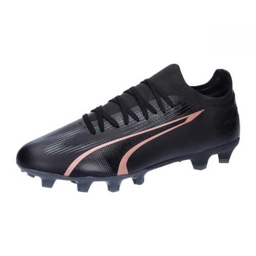 PUMA Unisex Ultra Match Fg/Ag Fußballschuhe, Puma Black Copper Rose, 39 EU von PUMA