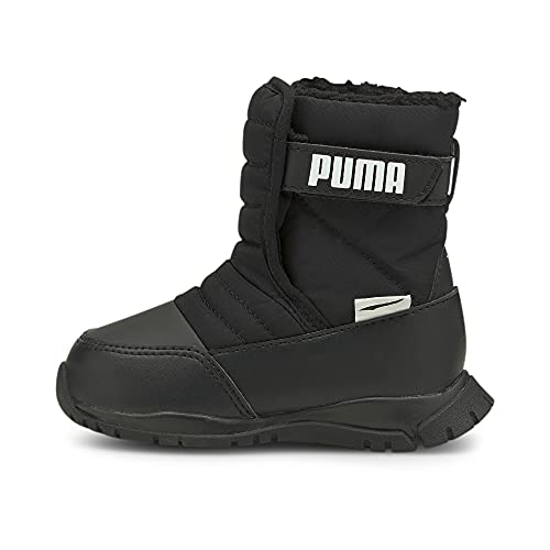 PUMA Unisex Baby Nieve Boot WTR AC Inf Sneaker, Black White, 24 EU von PUMA