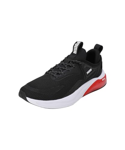 PUMA Unisex Cell Thrill Road Running Shoe, Black-for All Time Red, 38.5 EU von PUMA