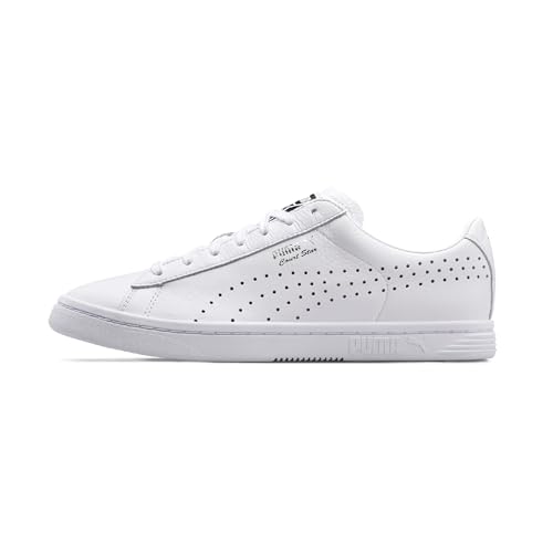 PUMA Unisex Court Star NM Sneaker, White White Silver, 36 EU von PUMA