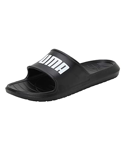 PUMA Unisex Divecat V2 Lite Flip-Flops, Puma Black Puma White, 47 EU von PUMA