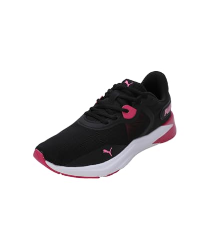 PUMA Unisex Disperse Xt 3 Straßenlaufschuhe, Puma Black Fast Pink Garnet Rose Puma White, 36 EU von PUMA