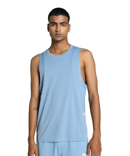 PUMA Unisex Fit Full Ultrabreathe Tank Panzer, Zen Blue, M von PUMA