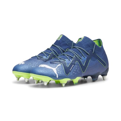 PUMA Unisex Future Ultimate Mxsg Leichtathletik-Schuh, Mehrfarbig (Persian Blue White Pro Green), 41 EU von PUMA