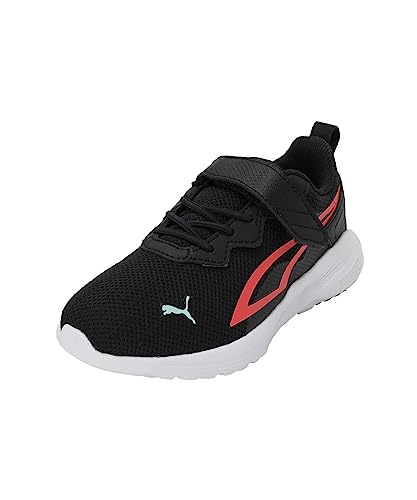 PUMA Unisex Kinder All-day Active Ac+ Ps Turnschuhe, Puma Black Salmon Light Aqua, 28 EU von PUMA